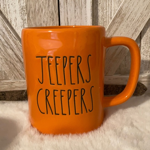 Rae Dunn Jeepers Creepers Mug